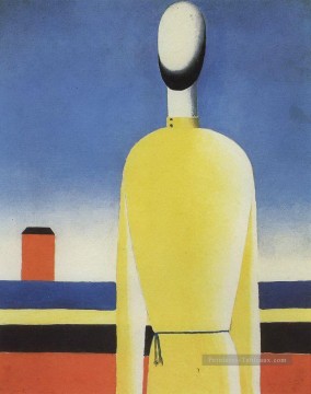 Abstraite pure œuvres - mauvaise prémonition Kazimir Malevich résumé